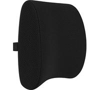bonmedico Cojín Lumbar ergonómico viscoelástico Silla de Oficina, Coche y Gaming - Soporte Lumbar portátil con Correas Ajustables, Funda Transpirable y diseño para Mayor Comodidad