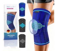 bonmedico Rodillera Gel Silicona Compresión Azul L