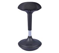 bonmedico Taburete Alto Regulable Profesional Giratorio sin Respaldo - Asiento Elevador para Mesa de Cocina, Oficina, Escritorio, Barra Bar, Estudio