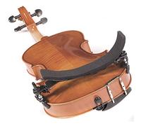Bonmusica reposapiés para violín 1/2 - para zurdos/mano izquierda - Forma ergonómica - antideslizante - moldeable - cómodamente acolchado