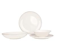 Bonna Juegos de vajilla (Medium) - Retro - 24 piezas - 6 Personas - Porcelana