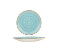 Bonna Platos de postre - Aqua - Porcelana - 21 cm - juego de 6
