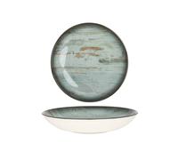 Bonna Platos hondos - Madera - Porcelana - 25 cm (1300cc) - juego de 6