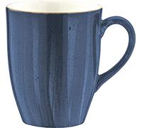 Bonna Premium Porcelain ADKMUG03KKN Aura Dusk - Taza de café (8,2 x 11,4 cm, 330 ml, porcelana), color azul