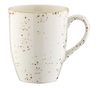 Bonna Premium Porcelain GRAMUG03KKN Grain - Taza de café (8,2 x 11,4 cm, 330 ml, porcelana, 1 unidad), color blanco