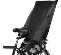 Bonna Protector de lluvia para asiento infantil de bicicleta, protector de lluvia (apto para Römer, Hamax, Thule, etc.) - Negro