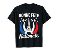 Bonne Fête Nationale Funny Bastille Day Francia Amantes Camiseta
