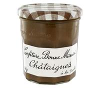BONNE MAMAN - Mermelada de castañas de vainilla 370G - Lote de 4 - Entrega gratuita