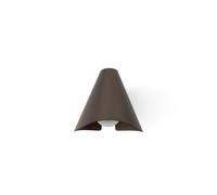 &Tradition - Bonnet SC103 Aplique de Pared Bronzed/Negro