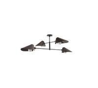 Bonnet SC91 Lámpara de Techo Ø100 Bronce/ Negro