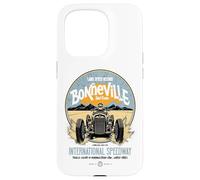 Bonneville Salt Flats Utah International Speedway Retro Carcasa para iPhone 15 Pro