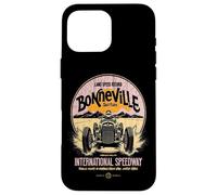 Bonneville Salt Flats Utah International Speedway retro Carcasa para iPhone 16 Pro Max