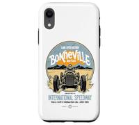 Bonneville Salt Flats Utah International Speedway Retro Carcasa para iPhone XR