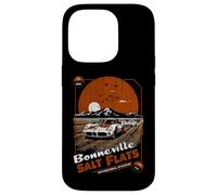 Bonneville Salt Flats Vintage Retro Race Car Carcasa para iPhone 14 Pro