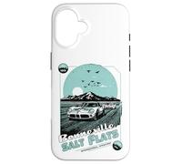 Bonneville Salt Flats Vintage Retro Race Car Carcasa para iPhone 16