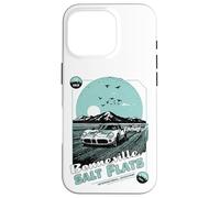 Bonneville Salt Flats Vintage Retro Race Car Carcasa para iPhone 16 Pro