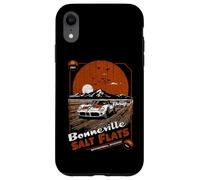 Bonneville Salt Flats Vintage Retro Race Car Carcasa para iPhone XR