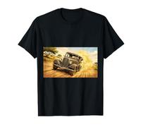 Bonnie & Clyde Historia de Amor romántico Vintage Primera Escape Camiseta gráfica económica