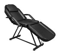 Bonnlo Camilla Masaje Ajustable, Camilla Masaje, Cama de Masaje para Salones de Belleza, SPA y Peluquerías, Negro