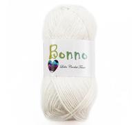Bonno - hilo algodón fantasía, muy suave, hilo de tejer, hilo de ganchillo (50 gr/ovillo ; 12 colores) (empresa española/envío desde España) (01)