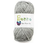 Bonno - hilo algodón fantasía, muy suave, hilo de tejer, hilo de ganchillo (50 gr/ovillo ; 12 colores) (empresa española/envío desde España) (04)