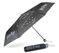 BONNYCO Paraguas Plegable Antiviento Harry Potter con Funda de Viaje