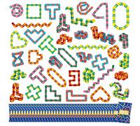 BONNYCO Wacky Tracks Pack 40 Juguetes Sensoriales de 3 a 12 Años. Regalos para Niños Cumpleaños Colegio en Bolsas Sorpresa, Detalles Infantiles para Invitados y Juegos Antiestrés