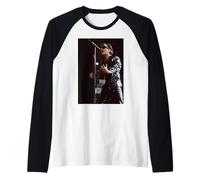 Bono De U2 En Zoo TV Tour 1993 Cardiff Arms Park Camiseta Manga Raglan