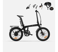 (Bono gratuito: 199,98 €) ADO Air Carbon: Bicicleta plegable de carbono más ligera y potente - Gris espacial