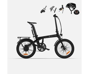 (Bono gratuito: 199,98 €) ADO Air Carbon: Bicicleta plegable de carbono más ligera y potente - Gris espacial