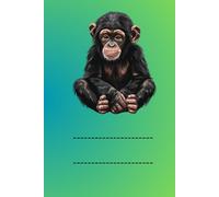 BONOBO: ANIMALS OF THE WORLD, Positive affirmations, Motivational and inspirational notebook, Animal notebook, Birthday gifts, Notebook gifts, Anniversary gifts, For all...