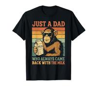 Bonobo Papa, Solo un Padre Que Siempre volvía con la Leche Camiseta