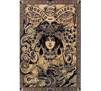 Bonoff Tattoos - Póster de pared con diseños de calidad vintage para decoración de pared, póster de metal de 8 x 12 pulgadas