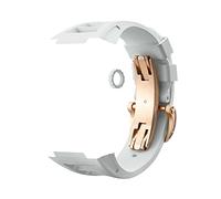 BONOOL Adecuado para relojes Series 7/6/5/4 estilo deportivo fluoroelastómero modificado reemplazo Correa Premium Diy 44mm 45mm correa de reloj