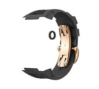 BONOOL Adecuado para relojes Series 7/6/5/4 estilo deportivo fluoroelastómero modificado reemplazo Correa Premium Diy 44mm 45mm correa de reloj