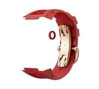 BONOOL Adecuado para relojes Series 7/6/5/4 estilo deportivo fluoroelastómero modificado reemplazo Correa Premium Diy 44mm 45mm correa de reloj