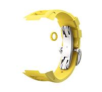 BONOOL Adecuado para relojes Series 7/6/5/4 estilo deportivo fluoroelastómero modificado reemplazo Correa Premium Diy 44mm 45mm correa de reloj