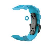 BONOOL Adecuado para relojes Series 7/6/5/4 estilo deportivo fluoroelastómero modificado reemplazo Correa Premium Diy 44mm 45mm correa de reloj