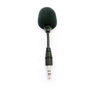 BONOOL Altavoz con micrófono con Enchufe Flexible de 3,5mm, minimicrófono portátil con Conector para teléfono móvil, portátil y Notebook