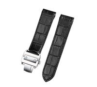BONOOL Correa de Reloj de Cuero Genuino para Cartier Santos 100 Cuero 20mm 23mm Correa de Reloj