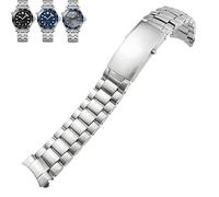 BONOOL Correas de reloj de acero inoxidable 316L de 20mm, 22mm, aptas para Omega 007 Seamaster 300 Planet Ocean Speedmaster, correa de reloj, pulseras sólidas