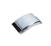 BONOOL Hebilla gruesa de acero inoxidable para correa de reloj Breitling 20 * 20mm Pulido Cierre de doble clic Correa de reloj para hombre