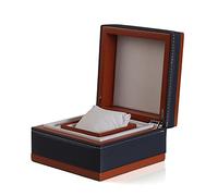 BONOOL Joyero de madera para regalo de reloj con almohada de piel sintética para reloj de pulsera, caja organizadora (color: D, tamaño: como se muestra)