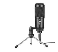 BONOOL Micrófono de Condensador para Ordenador, Puerto USB, micrófono de Estudio para PC, Tarjeta de Sonido, micrófonos Profesionales, grabación en Vivo para DJ (Color: E)