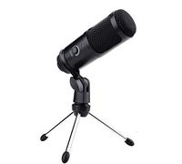 BONOOL Micrófono de Condensador USB para grabación, micrófonos para PC, Ordenador, portátil, Podcasting de Voz para Soporte de micrófono