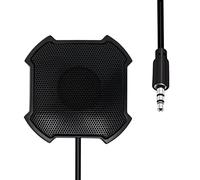 BONOOL Micrófono de Conferencia omnidireccional 360 Condensador grabadora de Voz de Escritorio 3,5mm Audio Jack Mic Pickup para PC Microfone