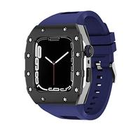 BONOOL Nuevo Kit de modificación de lujo con bisel de marco de Metal para funda de correa de reloj 7 6 5 4 3 44mm 45mm correa de reloj para iWatch 7 6 5 SE