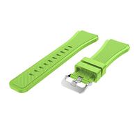 BONOOL Reemplazo de correas de muñeca Smartwatch de 20 mm para Samsung Galaxy Watch4 44 mm 40 mm Correa de reloj de silicona Reloj 4 Classic 46 42 mm Pulsera (Color : Green, Size : Watch 4 40mm)