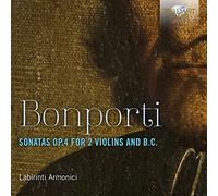 Bonporti: Sonatas Op.4 for for 2 violins and B.C.