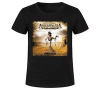 BONPUR Avantasia - Camisetas gráficas de El Espantapájaros para hombre con cuello redondo, Negro, XXL